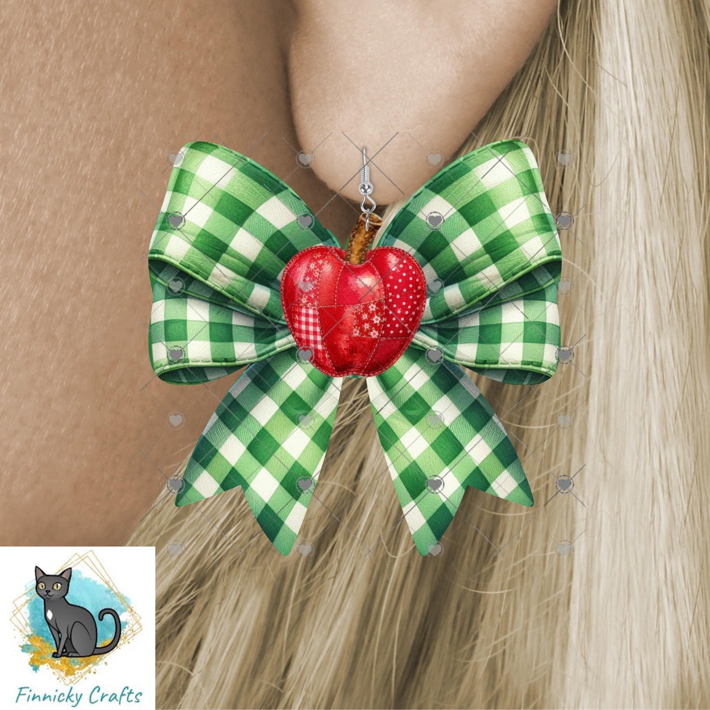 Pumpkin Bows PNG - Sublimation Digital Designs - Ornament, Night Light, Shirt, Earrings, Badge Reel