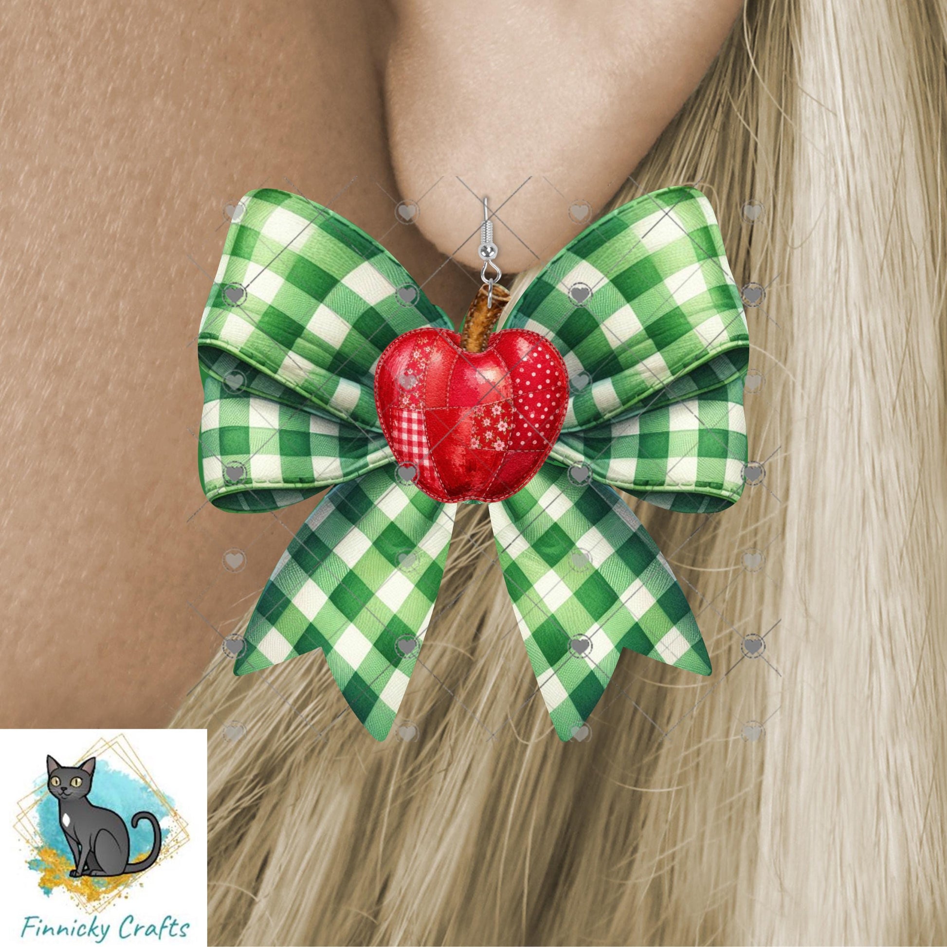 Pumpkin Bows PNG - Sublimation Digital Designs - Ornament, Night Light, Shirt, Earrings, Badge Reel