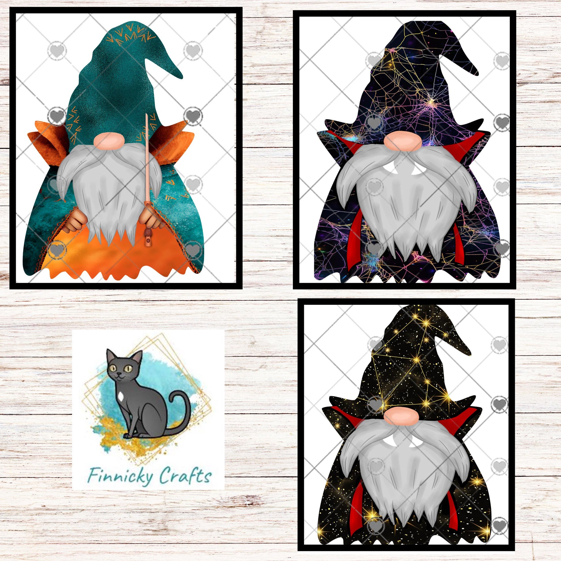 Vampire Gnome Girl Halloween Earrings, Sublimation Design (PNG)