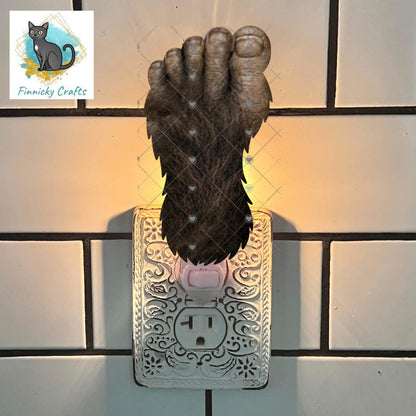 Bigfoot Footprint PNG 300 DPI | Sasquatch Track Sublimation Design | Cryptid Digital Download | Yeti Foot (Digital Download)