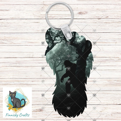 Bigfoot Footprint PNG 300 DPI | Sasquatch Track Sublimation Design | Cryptid Digital Download | Yeti Foot (Digital Download)