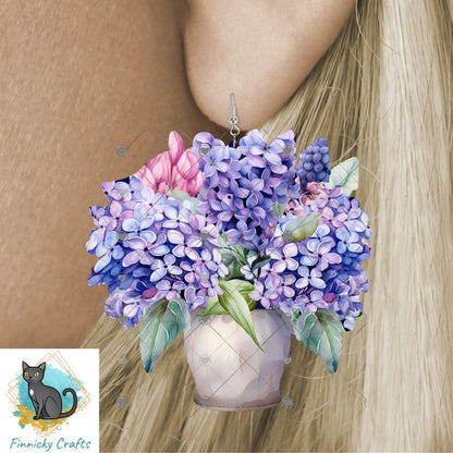 Lilacs, Signs, Words or Blank, Sublimation, Digital, PNG, Design, Download, earrings, night light