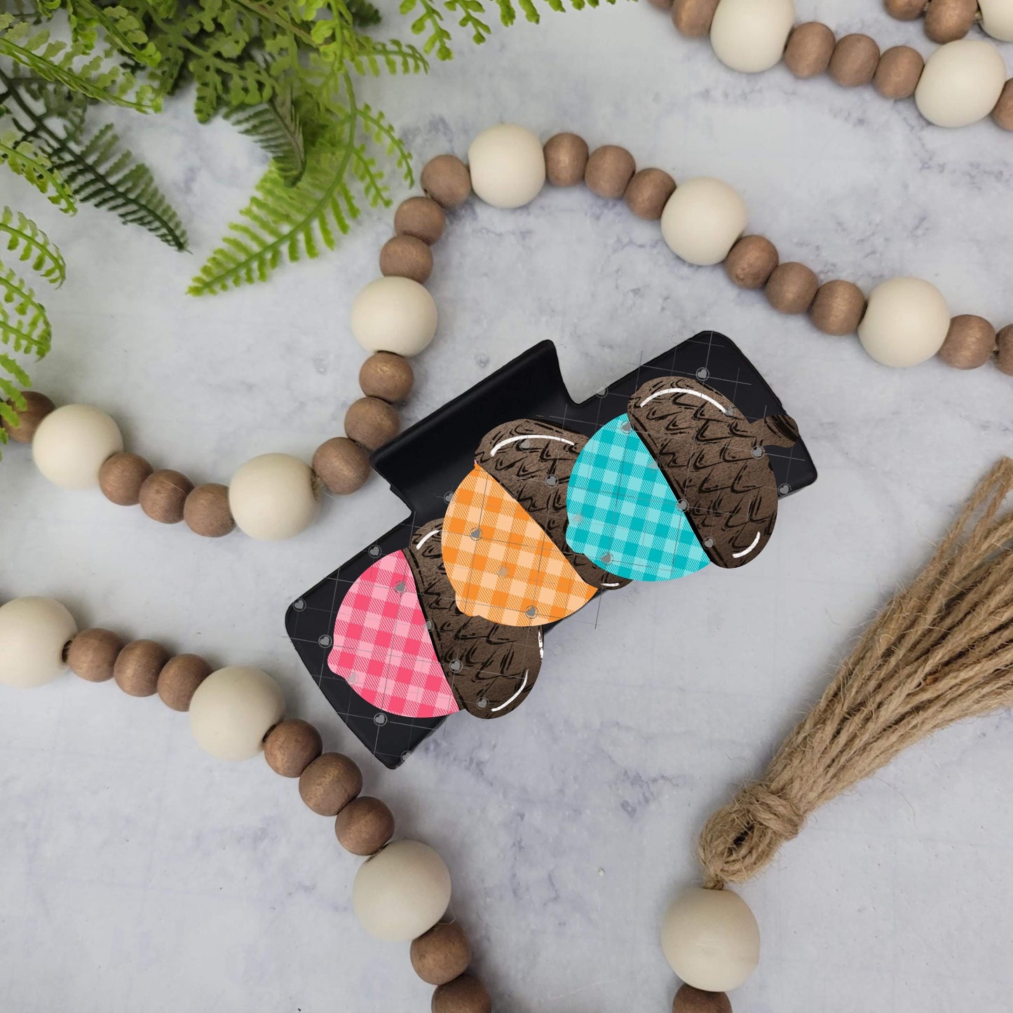 Fall Acorn Trio PNG Design, Sublimation, (Digital Download)