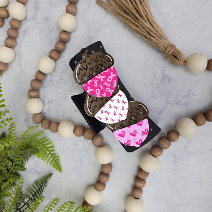 Halloween, Breast Cancer Acorn Trio PNG Design, Sublimation, (Digital Download)