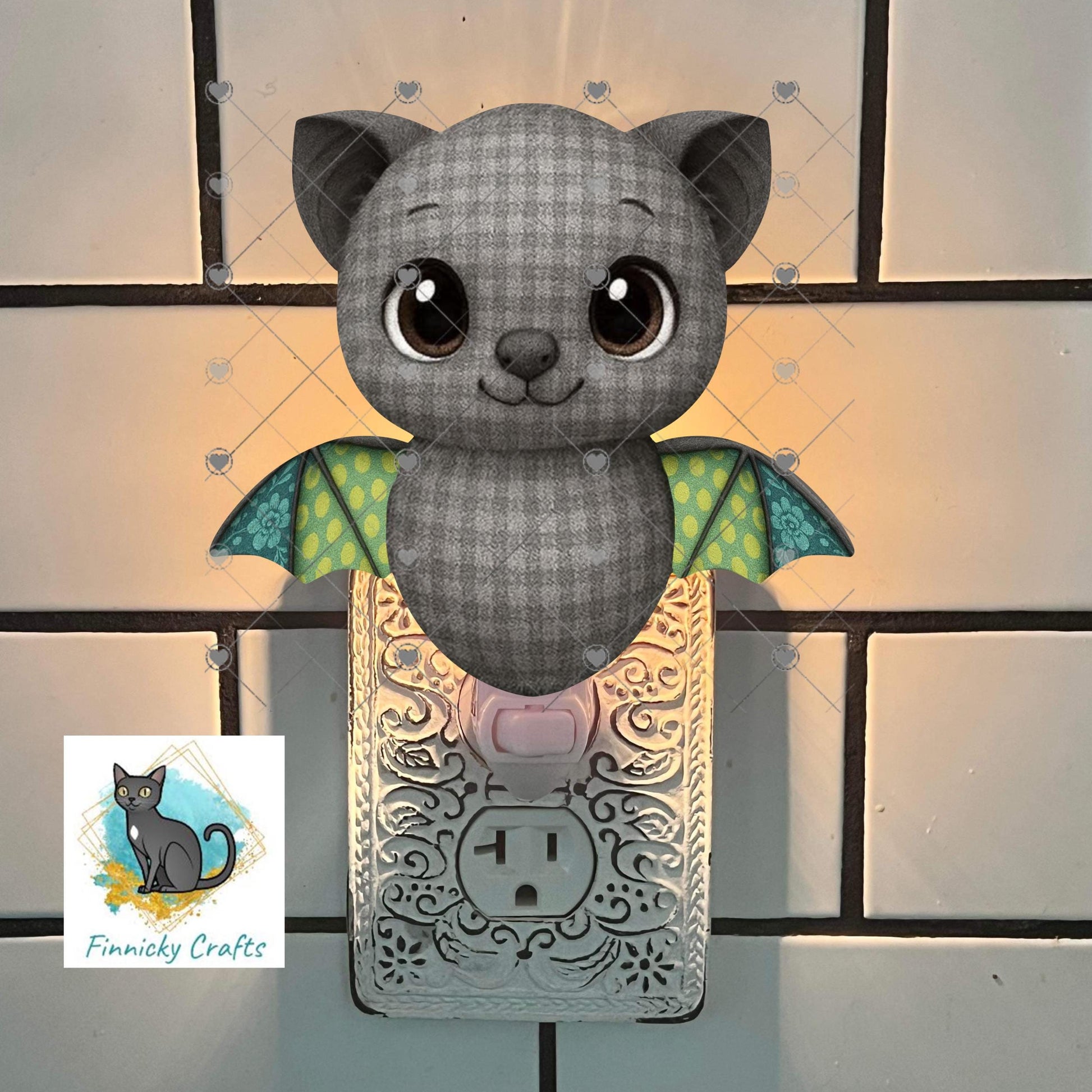 Chubby Bat Ghost PNG Design, Sublimation Download