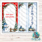 3-Piece, Customizable, Interchangeable Winter Sign Inserts, Sublimation, Digital, PNG, Design, Download
