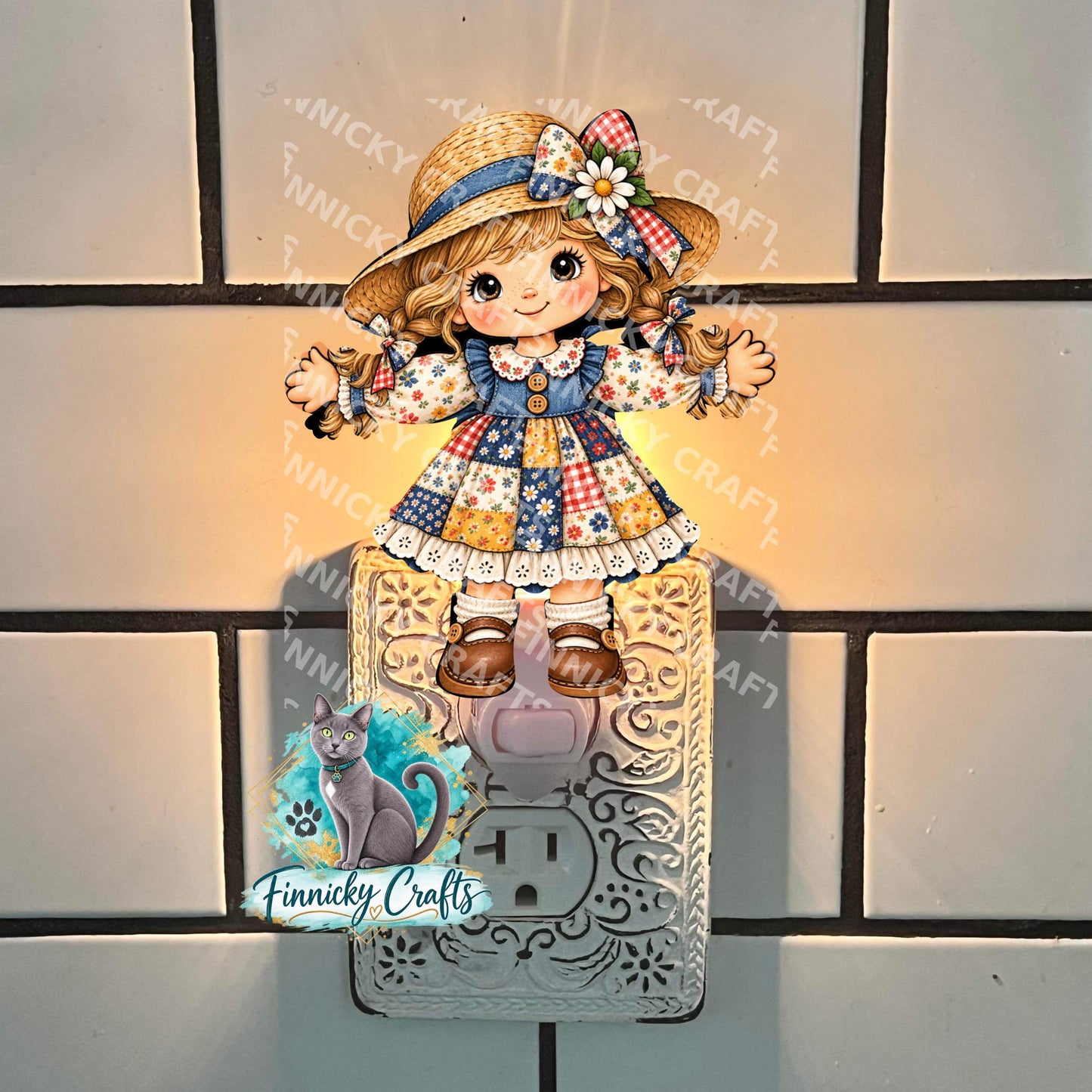 Scarecrow Girl PNG Bundle, Fall Autumn Design (Digital Download)