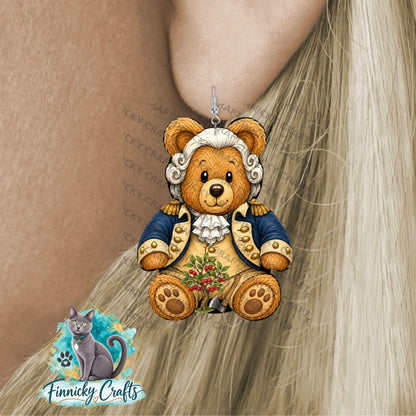 US Presidents Teddy Bear Sublimation Design (Digital Download)