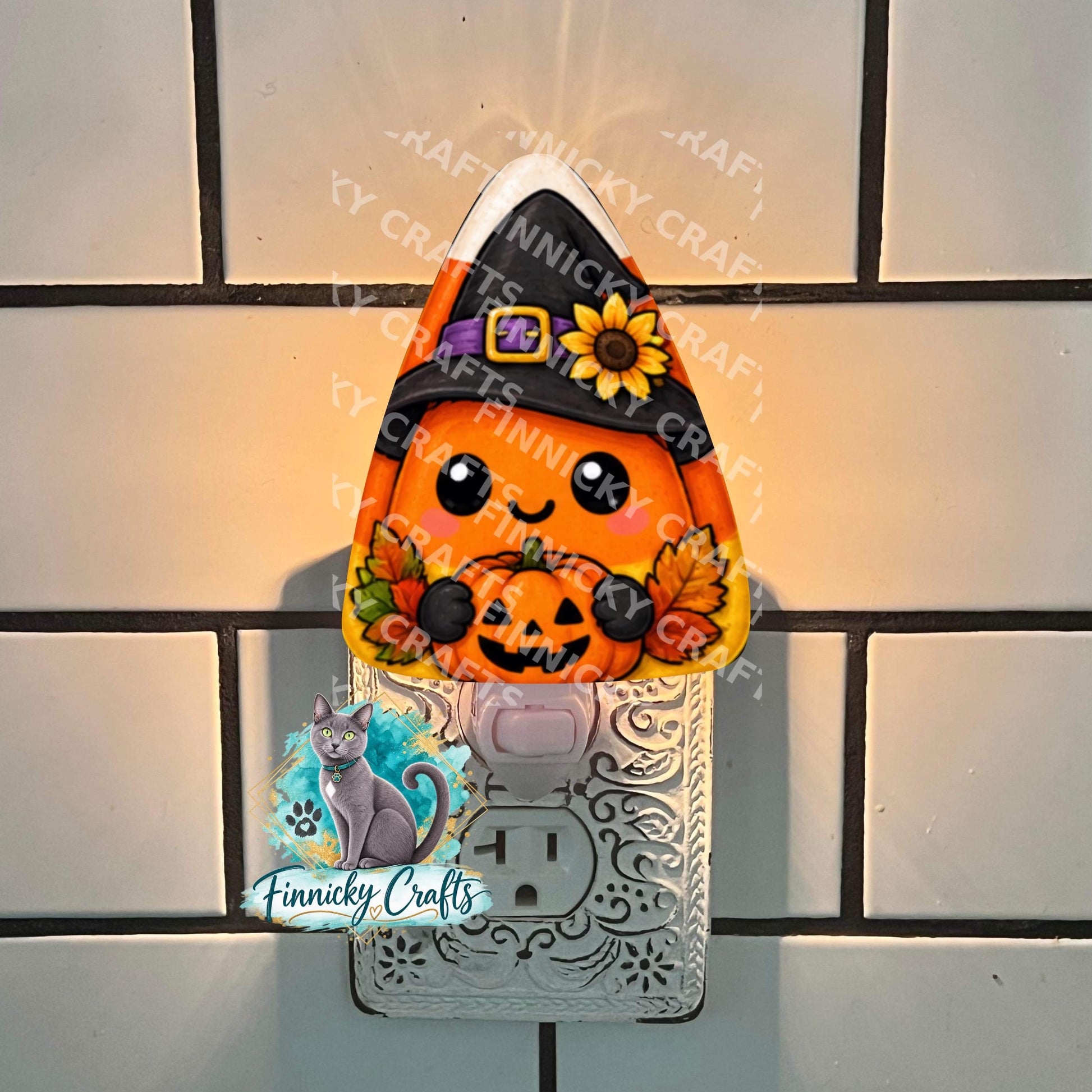 Candy Corn Halloween Design (Digital Download) - Mummy, Witch, Ghost