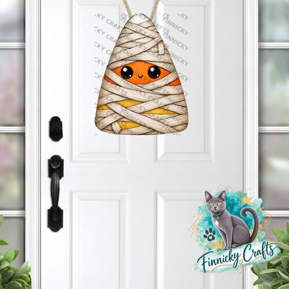 Candy Corn Halloween Design (Digital Download) - Mummy, Witch, Ghost