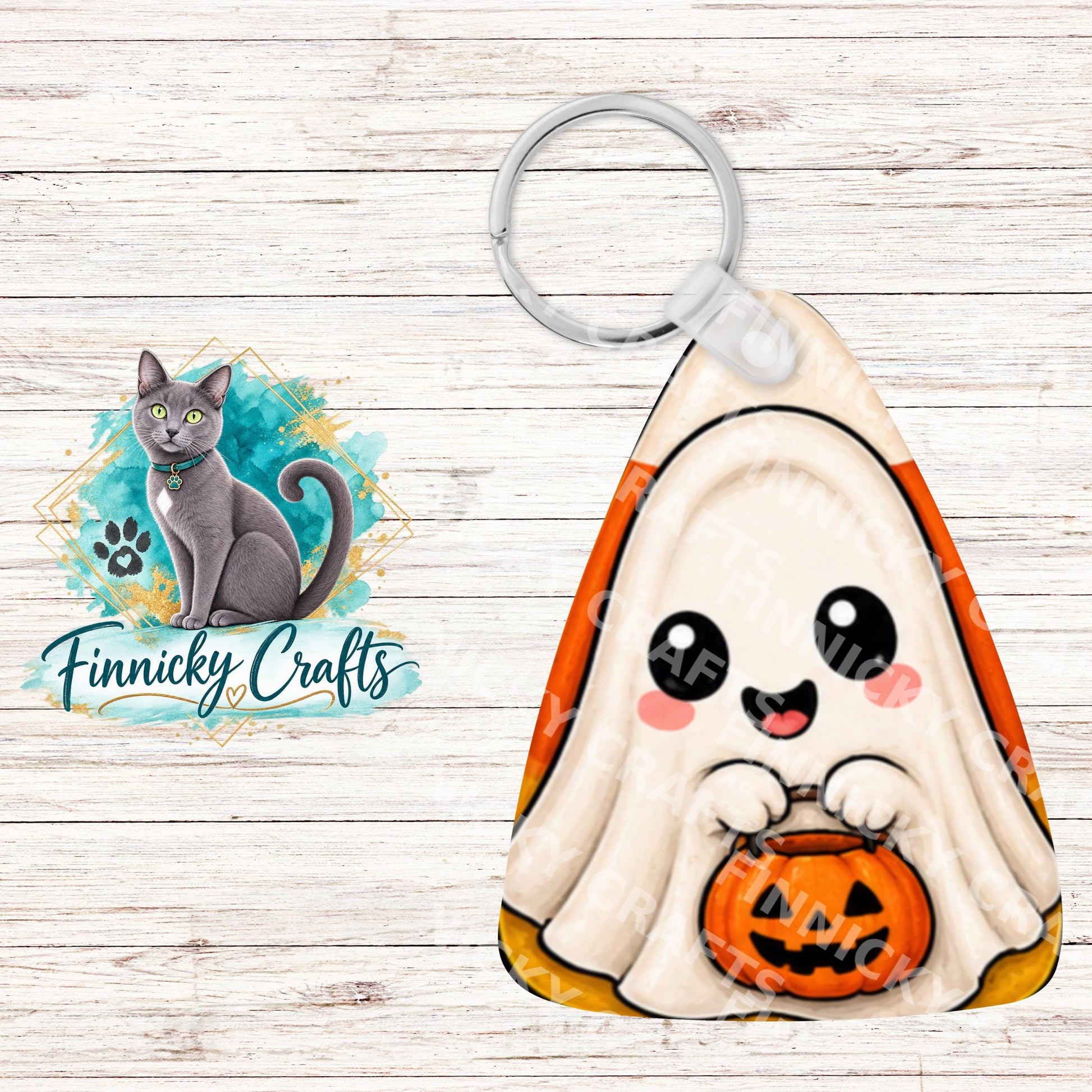 Candy Corn Halloween Design (Digital Download) - Mummy, Witch, Ghost