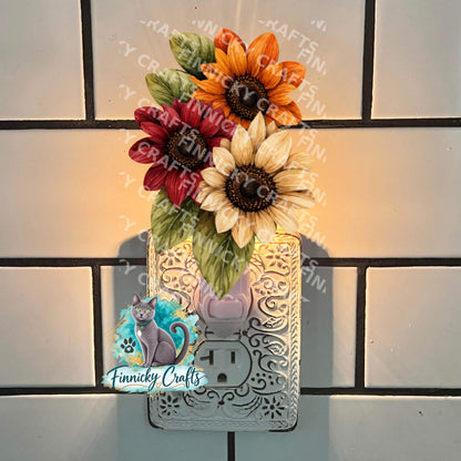Trio Flowers and leaves, Earrings Bundle Sublimation, Digital, PNG, Design, Download