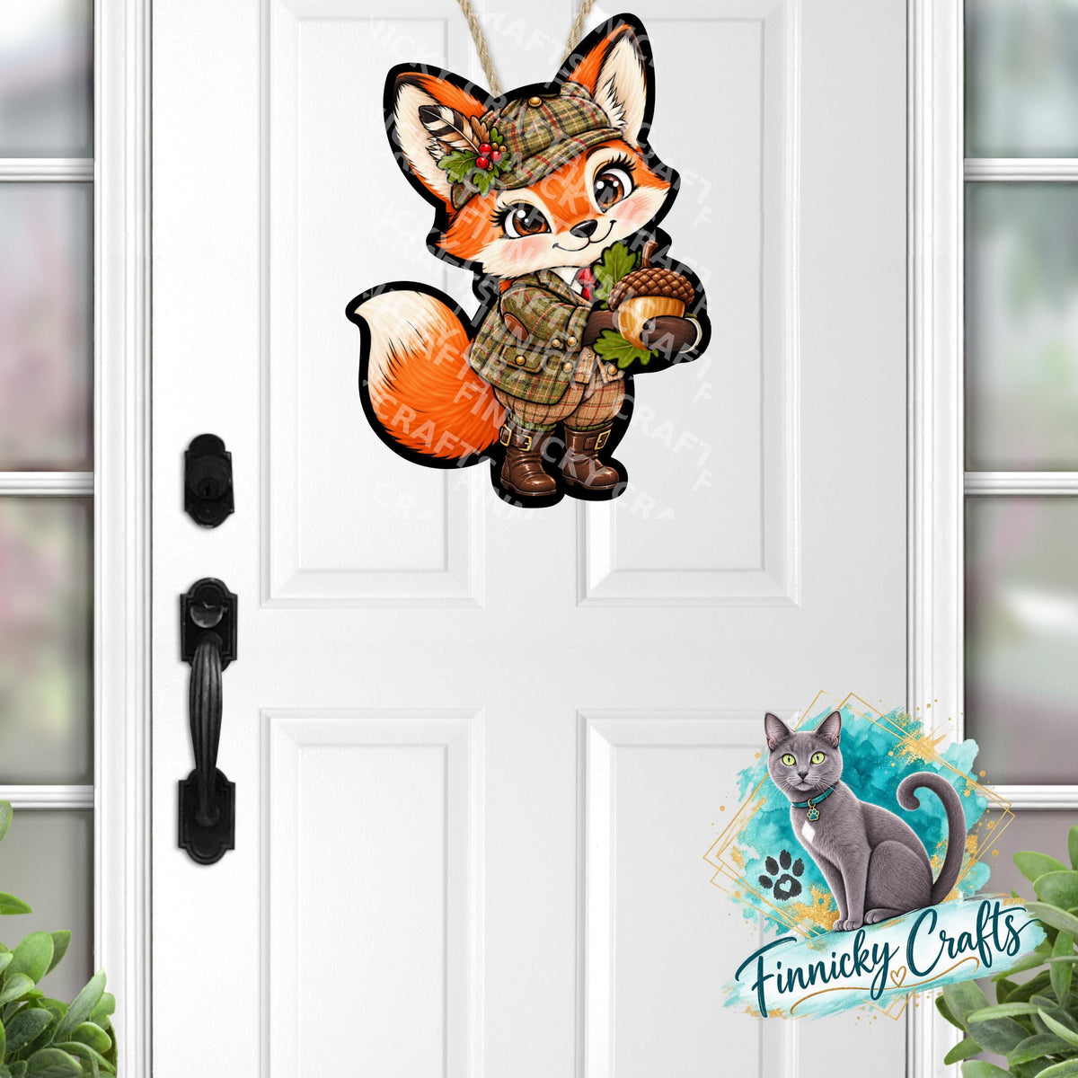 Fox Holding a Pumpkin Shape, GG Sublimation PNG – Sublimation Design, Digital Design