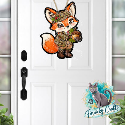 Fox Holding a Pumpkin Shape, GG Sublimation PNG – Sublimation Design, Digital Design