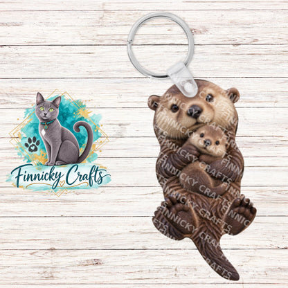 Otter Bundle, Sublimation, Digital Design, PNG, Download, Decoration, Earring, Door Hanger, Ornament