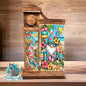 2-Piece, Gnome, Interchangeable Summer Sign Inserts, Sublimation, Digital, PNG, Design, Download