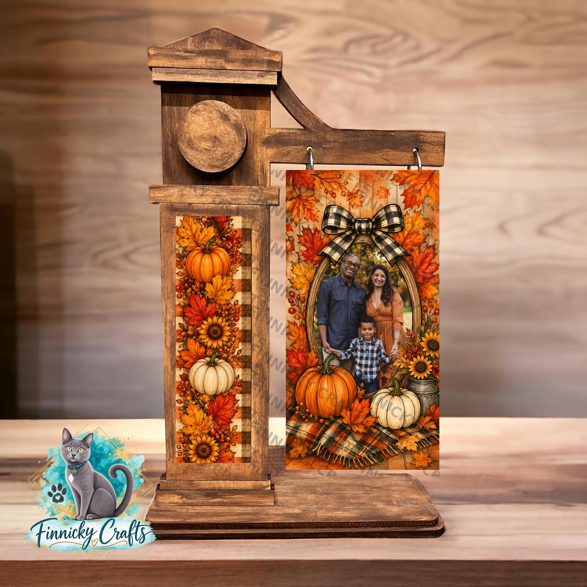 3-Piece, Customizable, Interchangeable Fall/Autumn Sign Inserts, Sublimation, Digital, PNG, Design, Download