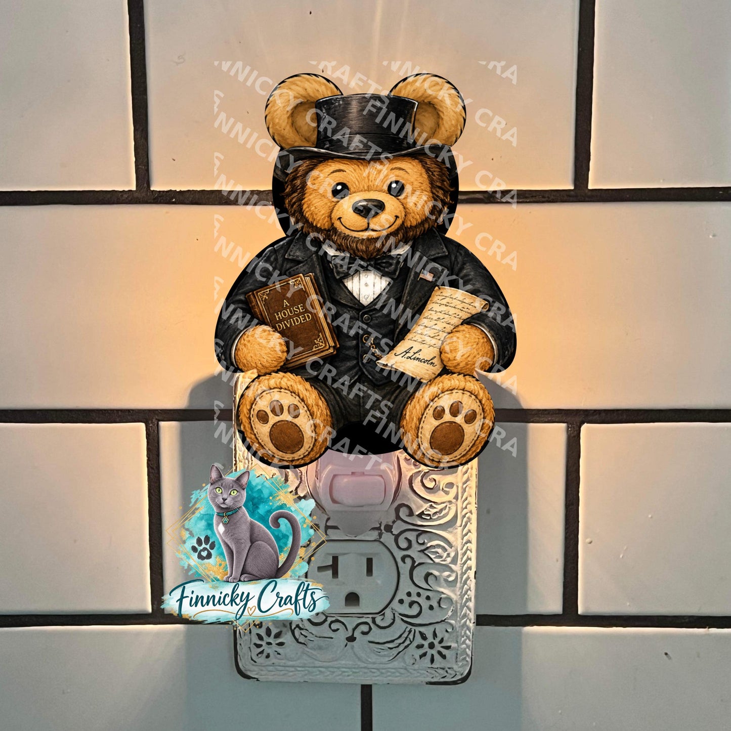 US Presidents Teddy Bear Sublimation Design (Digital Download)