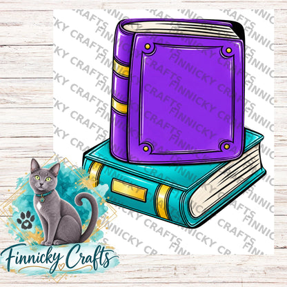 2 School Books, night light, sign, earrings, PNG Design, Sublimation Download