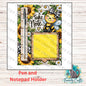 2-Piece Pen and Notepad Holder, Sublimation, Digital, PNG, Design, Download