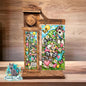 2-Piece, Gnome, Interchangeable Spring Sign Inserts, Sublimation, Digital, PNG, Design, Download
