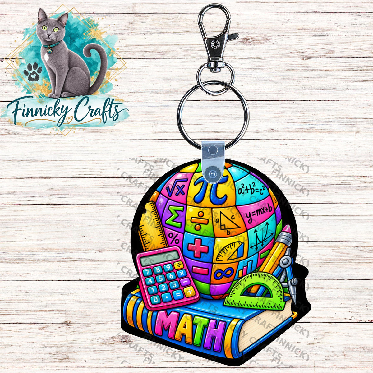 Mathematics book, symbols, night light, sign, earrings, Badge Reel, PNG Design, Sublimation Download
