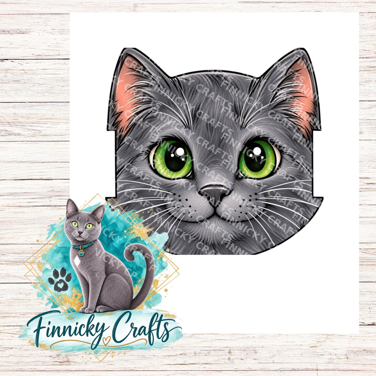 Cat Head Hair Tie Holders Bundle, Personalizable, PNG, Sublimation Design, Digital Design
