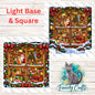 Christmas Santa and Mrs. Claus at home, PNG, Decor, Sign, Light Base, Night Light, Ornament Digital Download