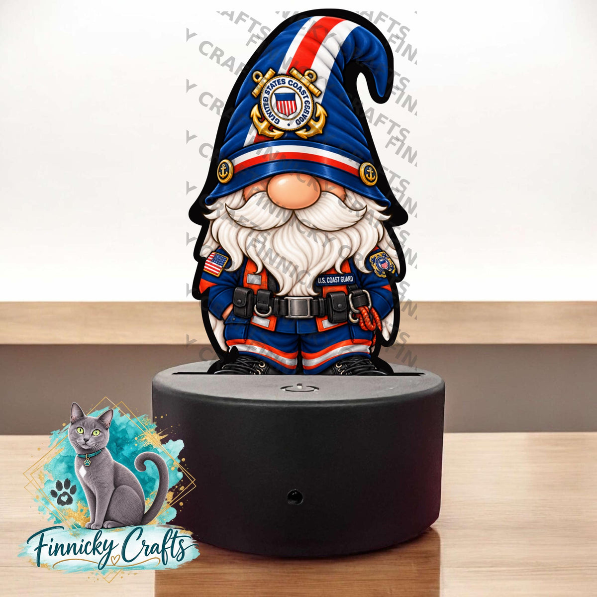 US Military Gnomes, Bundle Sublimation, Digital, PNG, Design, Download, Light Base, Army, Air Force, Marines, Coast Guard, Navy
