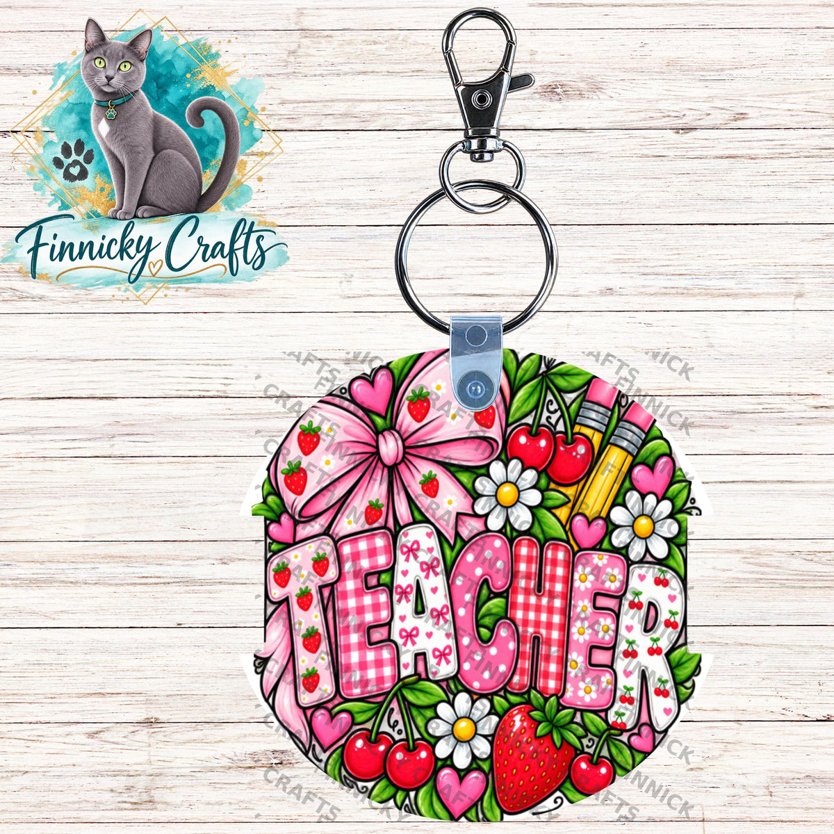 Teacher Hair Tie Holders Bundle, Personalizable, PNG, Sublimation Design, Digital Design