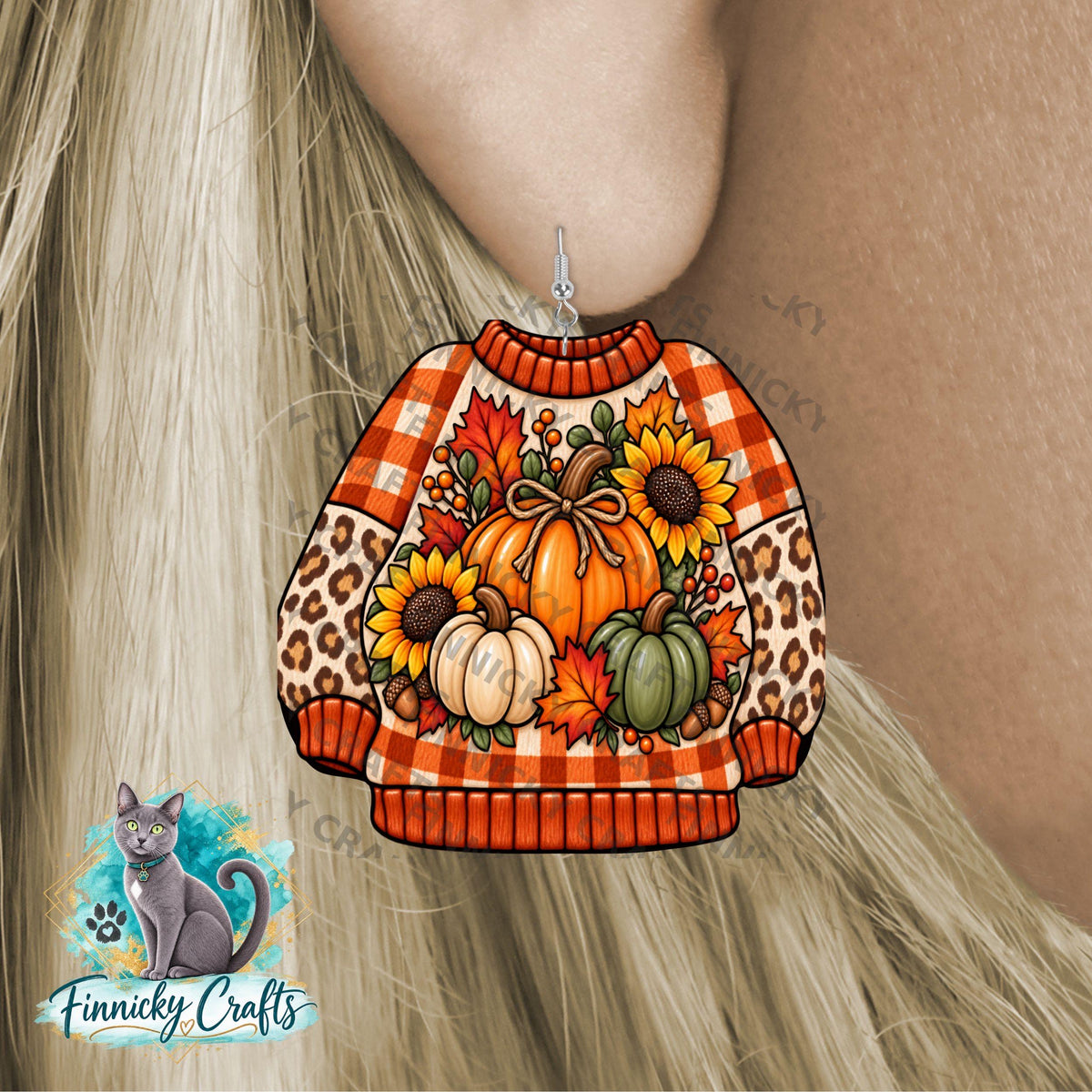 Sweater Digital Designs Ornament Design – Winter Nightlight Sublimation (PNG Digital Download)