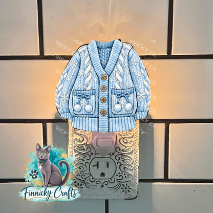 Sweater Digital Designs Ornament Design – Winter Nightlight Sublimation (PNG Digital Download)