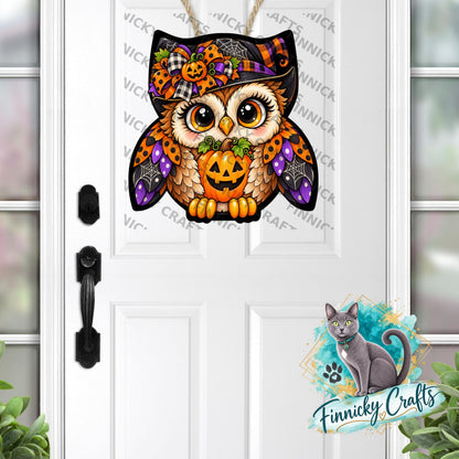 Halloween/Fall Owls Earrings Bundle Sublimation, Digital, PNG, Design, Download, Ornaments, Nightlight, Gift, MDF and Acrylic