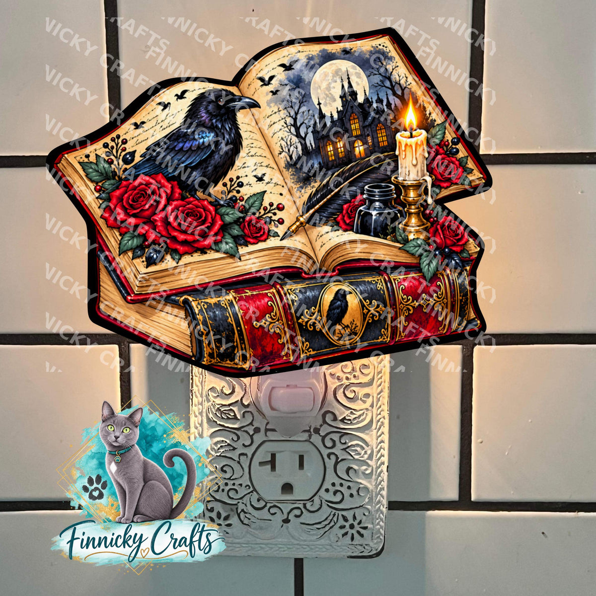 2 Books, night light, sign, earrings, PNG Design, Sublimation Download