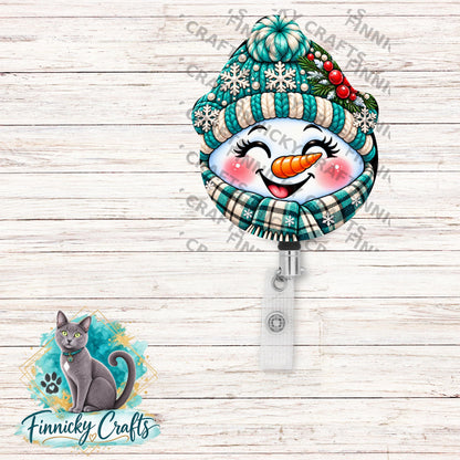 Snowman Head with Beanie Digital Design, PNG (Digital Download), DTF, Earrings, Ornaments, Night Lights