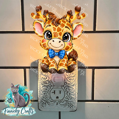 Boy Giraffe Bundle (Reindeer with a Bow Shape), GG Sublimation PNG – Sublimation Design, Digital Design