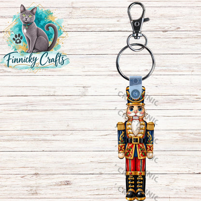 Christmas Nutcracker Ornament, Door Hanger, Earrings, Sublimation Design (PNG Download)