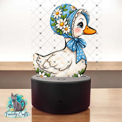 Goose in a bonnet, Sublimation, Digital, PNG, DTF, Design, Download Only, Light Base