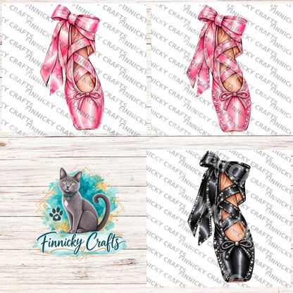 Ballet Slipper Shape, Dance, Sublimation, Digital, PNG, Design, Download