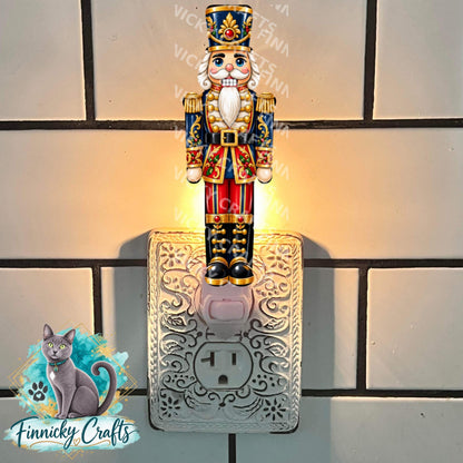 Christmas Nutcracker Ornament, Door Hanger, Earrings, Sublimation Design (PNG Download)