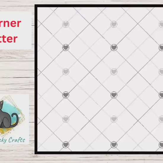Christmas Tree Ornament Corner Sitter – PNG Digital Download for Sublimation